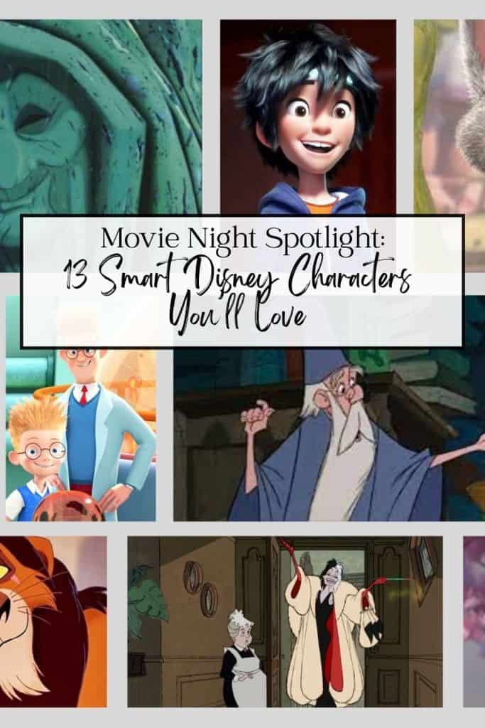 Smart Disney Characters Pin