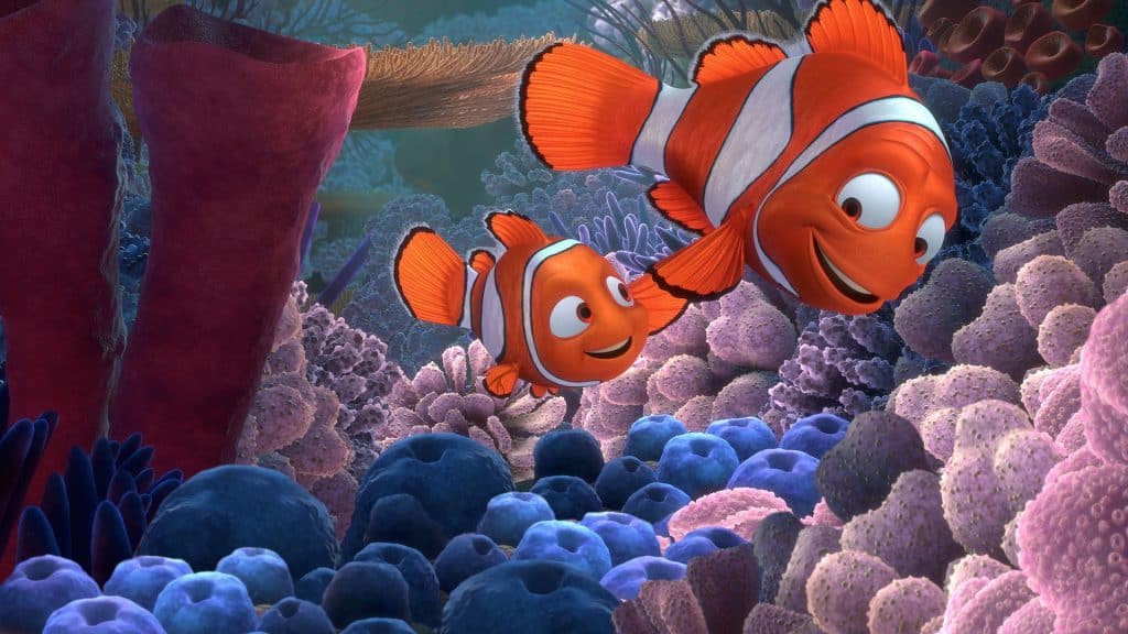 Finding Nemo is a great Disney movie for toddlers.