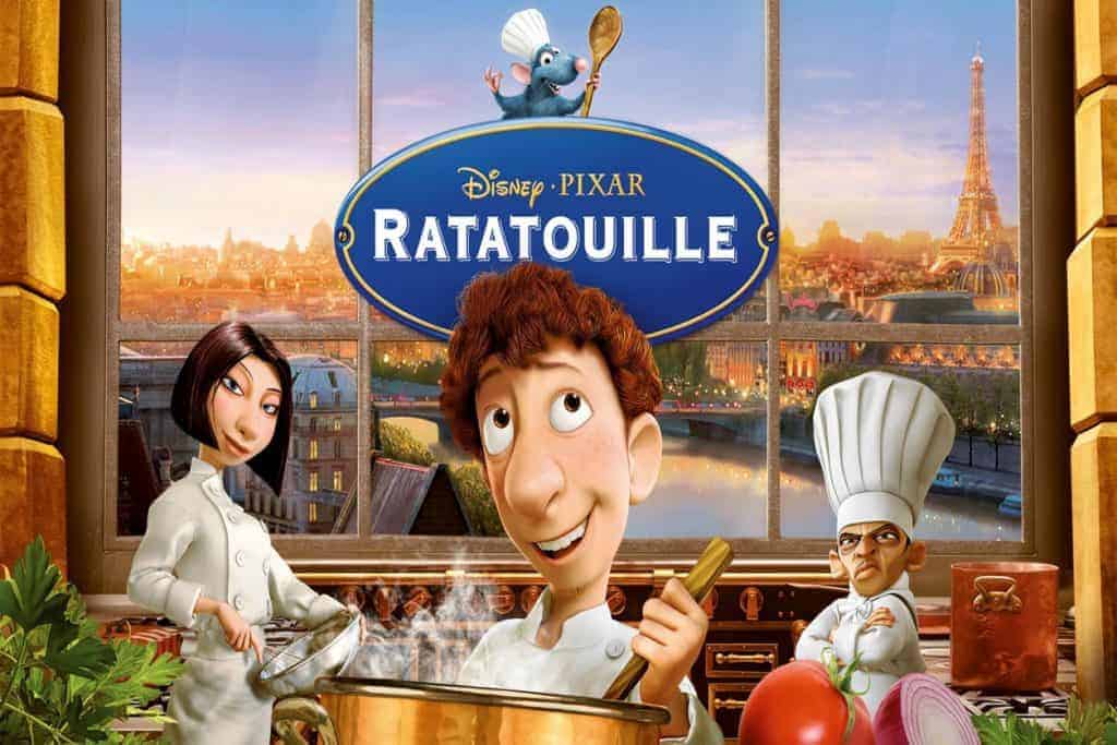 Ratatouille is a great Disney movie for toddlers.