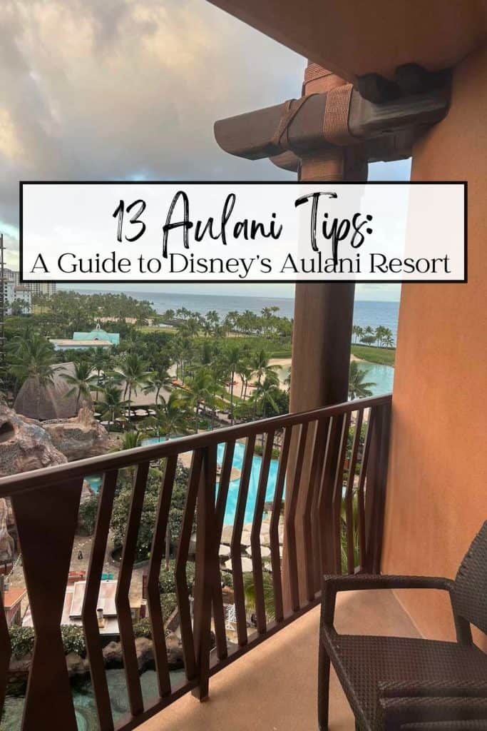 Aulani Tips Pin