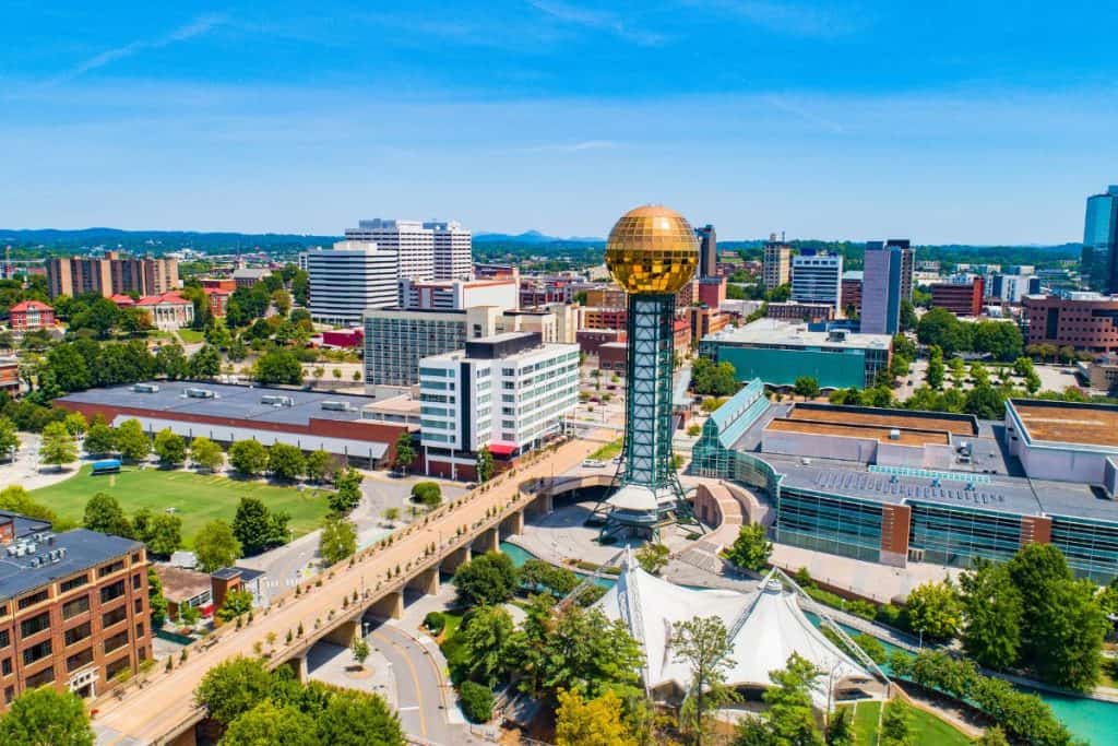 Downtown Knoxville is one of the best places to live in East Tennessee.