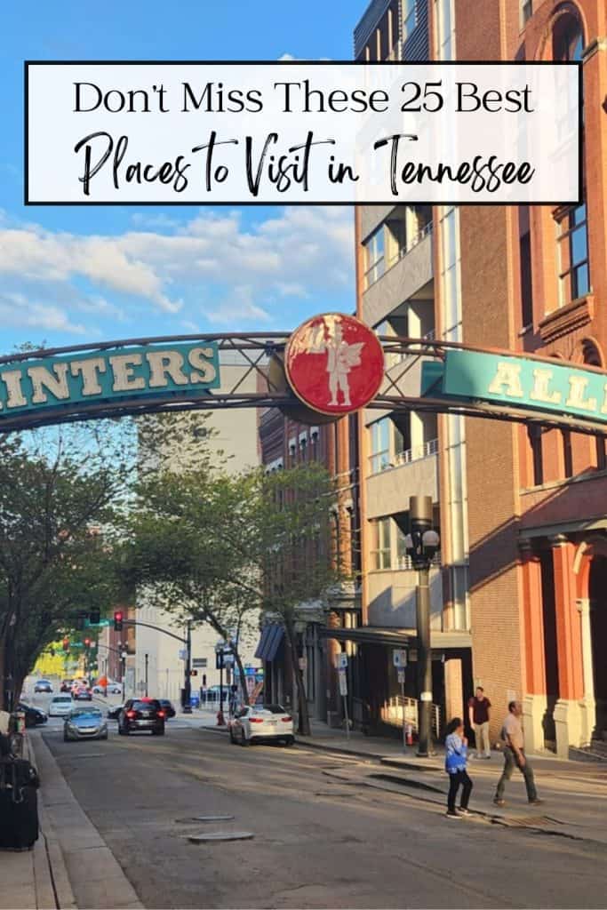 Best Places to Visit in Tennessee Pin