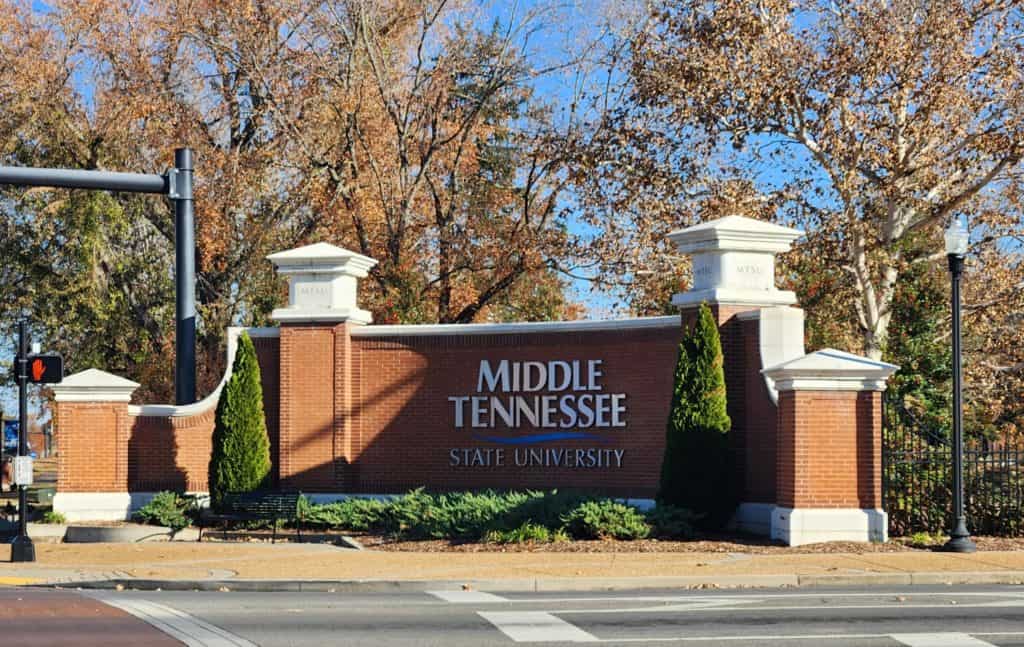 Murfreesboro is one of the best places to live in Tennessee because of Middle TN State University.