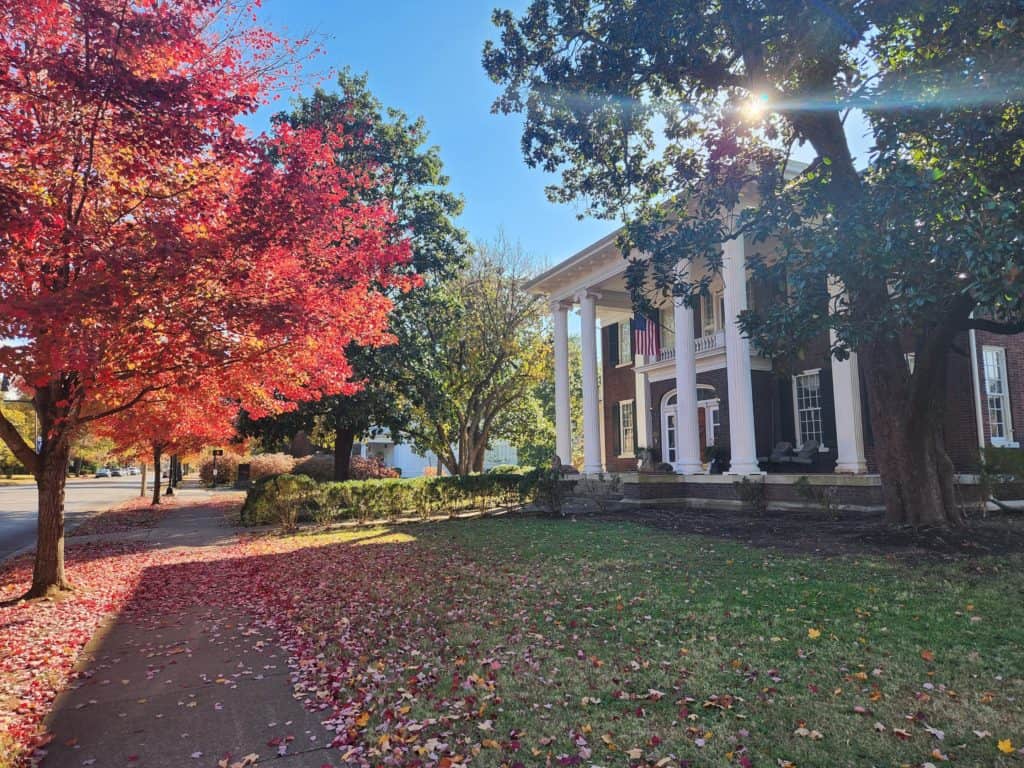 Fall in Murfreesboro. One of the best places to live in Tennessee.