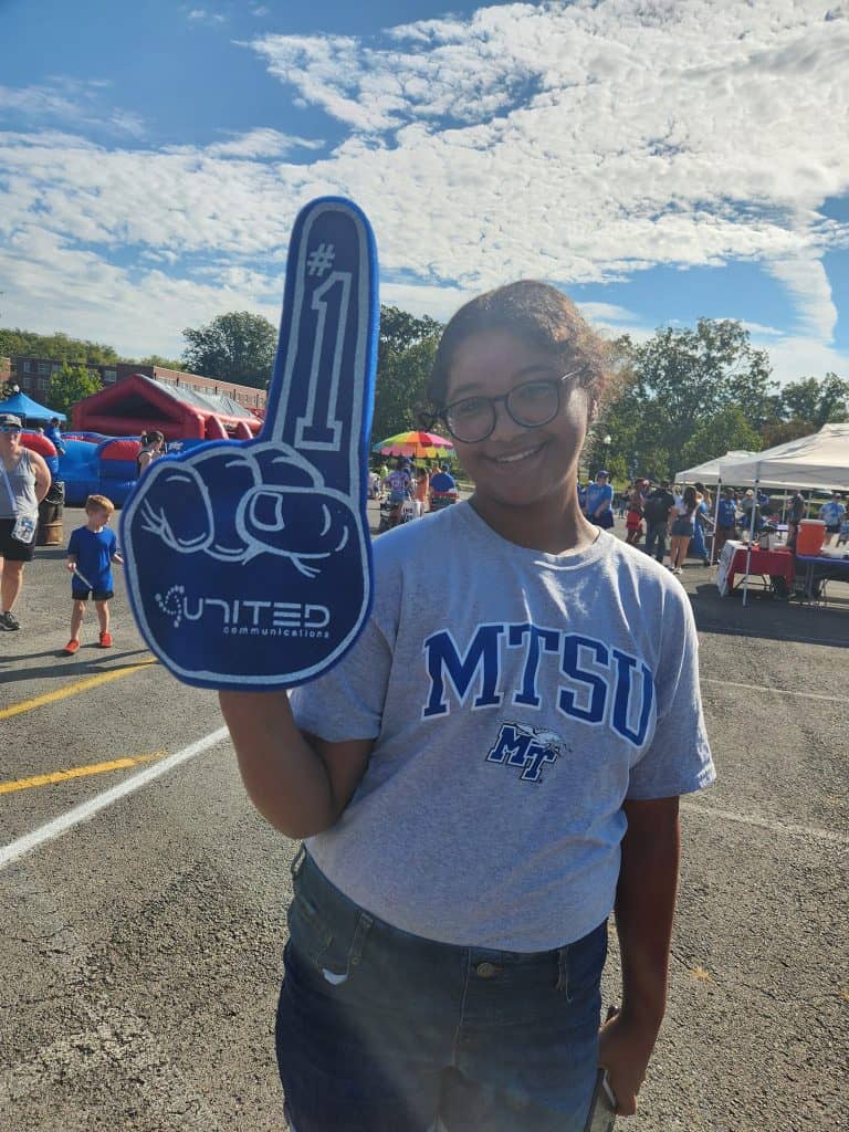 Celebrating homecoming at MTSU is a fun free thing to do in Murfreesboro. 