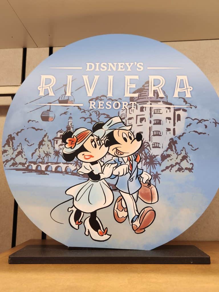 Artwork at Disney's Riviera Resort.