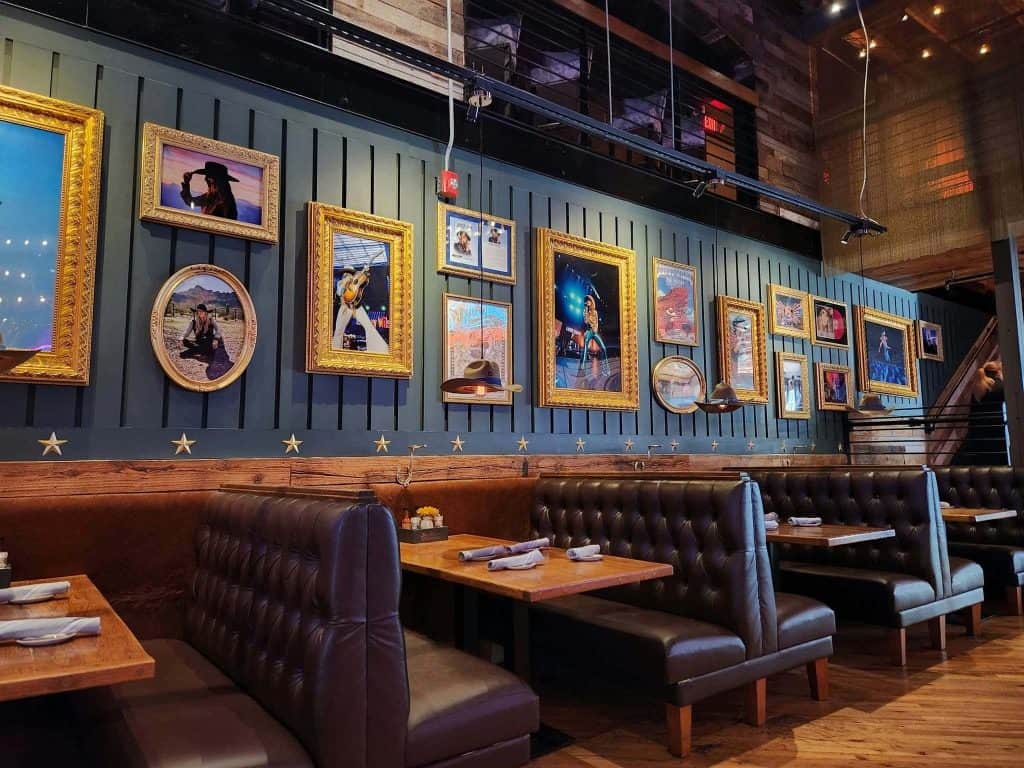 We love the western decor at Bell Bottoms Up